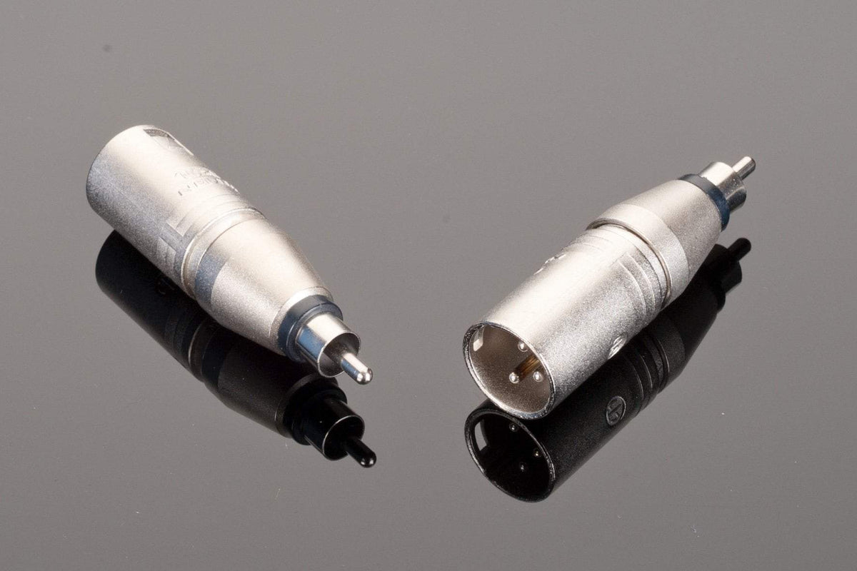 RCA to Male XLR Adapter